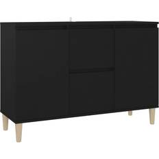 vidaXL 806104 Black Buffet 103.5x70cm