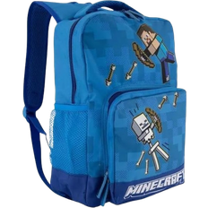 Minecraft Børn Rygsække Minecraft Elementary School Backpack - Light Blue