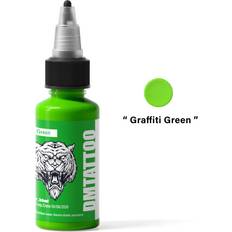 Green Body Makeup Willbond Graffiti Green 30ml/Bottle Tattoo Ink Professional Natural Plant Black