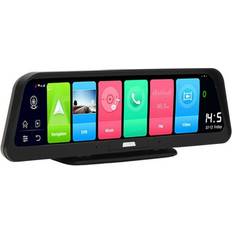 Hcscfish Mirror Camera Circular Recording Car Mirror Dash Cam for Traveling