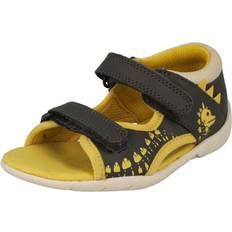 Clarks Grey Sandals Clarks UK Infant, Grey Boys Casual Sandals Fudgy Jump Fit