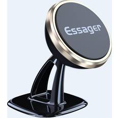 Mobile Device Holders Keshen Powerful Magnetic Adsorption 360&deg; Rotation Cable Organizer Car Holder Mount for Xiaomi Mobile Phone GOLDEN COLOR