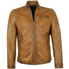 Herren - Kunstleder Jacken Milestone Lederjacke MS-MARCO COGNAC