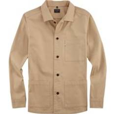 Olymp M Oberbekleidung Olymp Casual, Overshirt, Beige, Kent