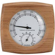 Thermometers & Weather Stations TOPINCN 2-In-1 Wood Thermo-Hygrometer Thermometer Hygrometer