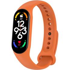 Xiaomi Smartwatch Strap Xiaomi Xiaomi Mi Band 7 7NFC 6 6 NFC 5 5 NFC Amazfit Band 5 Official Silicone Watch Band