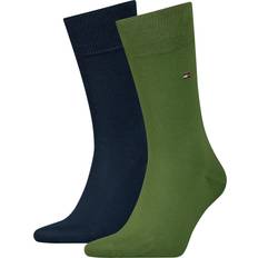 Tommy Hilfiger Green Socks Tommy Hilfiger 2-Pack Classics Flag Socks ARMY GREEN UK6-9