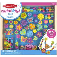 Melissa & Doug Leker Melissa & Doug Created by Me! Bead Bouquet Wooden Bead Kit 220 Pieces