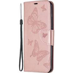 Embossed Butterfly PU Leather Case For Samsung Galaxy S20FE Wallet Stand Book Phone Cover