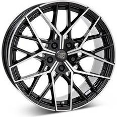 Bilfälgar MSW 74 Gloss Black Polish 8.5 x 20