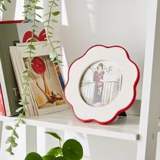 Ceramic Wall Decorations Dunelm Red Wavy Red Photo Frame