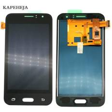 Replacement Screens BoomSave Black Can adjust brightness LCD For Samsung Galaxy J1 2016 J120 J120F J120H J120M LCD Display Touch Screen Digitizer Assembly