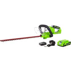 Battery Hedge Trimmers Greenworks HT24B210