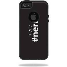 MightySkins OTCIP5-Nerd for Otterbox Commuter iPhone 5, 5S & SE Case Nerd