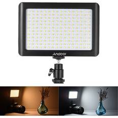 Lighting & Studio Equipment HOD Hobbies Mini Portable Dimmable Studio Video Photography Led Light Panel Lamp 3200K 6000K 192Pcs Beads For Canon Nikon Dslr Camera Dv Camcorder Black