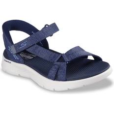 Skechers Hands Free SlipIns: Go Walk Flex SD Illuminate Sport Sandal Women's Navy Sandals