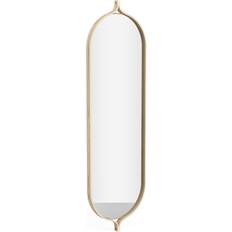 Swedese Comma Spegel Oblong 135 cm Ask Lacquered Väggspegel