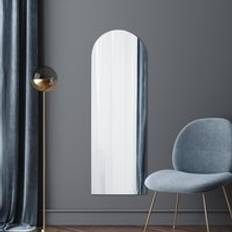 MirrorOutlet Arcus Frameless Arch Leaner Wall Mirror