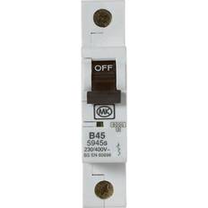 MK MK 45A Miniature Circuit Breaker MCB Single Pole Type B 230V B45