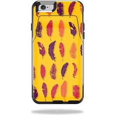 Wallet Cases MightySkins OTCWIP6-Feathers for Otterbox Commuter iPhone 6 Wallet Case Feathers