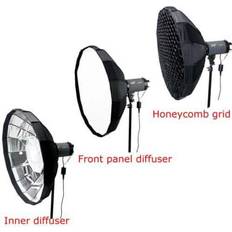 PyxelStudio Bowen Type-S, 120cm Easy Open Silver Soft Umbrella Softbox SpeedBox