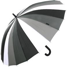 Umbrellas Soake 24 Rib Monotone Classic Stick Umbrella