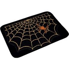 Tianfu Halloween Front Door Cover,Spider Web Front Door Mat