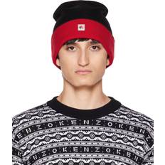Kenzo Herr Accessoarer Kenzo Klassisk Marinblå Mössa Med Röd Logotyp