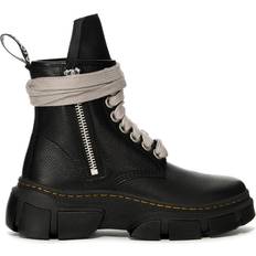 Zipper Lace Boots Rick Owens Dr. Martens X 1460 DMXL Jumbo M - Black