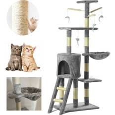 YouseaHome Tree Cat Scratch Posts Cats Scratching Post 140cm Cat