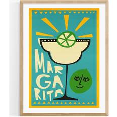 Velvet Framed Art East End Prints Fox & Velvet 'Margarita' Framed Art