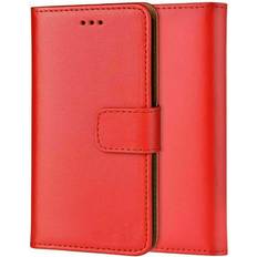 Elite Red For iPhone Leather Flip Wallet Cover Apple iPhone 7/8/ SE2020