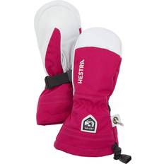 Hestra Army Leather Heli Ski Mitt - Mitt Fuchsia