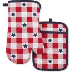 Cotton Pot Holders Martha Stewart American Gingham Cotton Oven Mitt Pot Holder White