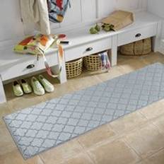 Washable rugs Serdim Rugs Ivy Washable Trellis Anti Grey