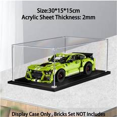 Elegant A For LEGO 42138 Showcase Acrylic Showcase Display Case Ford GT500 Bricks Set NOT Includes