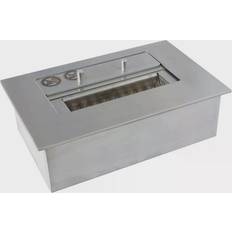 ScandiFlames 1,5 Liter etanolbrännare ScandiFlames Färg: Stål Storlek: 26 cm x 7,4 cm x 15,5 cm Stål