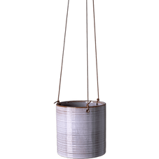Naga Cylindrical Pink Hanging Plant Pot