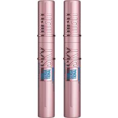 X lash Maybelline Lash Sensational Sky High Mascara Waterproof Black 6ml 2-pack