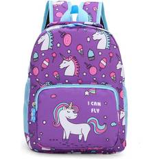 Purple Kids Backpack Children Unicorn Girls School Nursery Travel Shoulder Not Specified