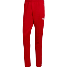 Herren - Rot Hosen Adidas Adicolor Classics Beckenbauer Tracksuit Bottoms - Better Scarlet/White