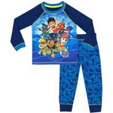 Group Print Pyjamas Blue 4-5 Years