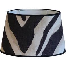 Hallbergs Terranea Zebra Oval Lampskärm
