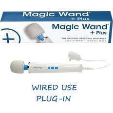 Dechoicelife a-Wired use US Plug Authentic Magic Wand Massager plus Vibrator Variable-Speed with Flexible Neck Soft Silicone Head Muscle Relaxing Vibration