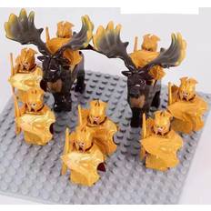 Bonxaif 10PCS-XP-381 16PCS Ancient medieval soldiers building block minifigures toy for children Fit Lego