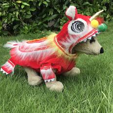 Zeus Winter New Year Spring Festival Dog Coat Lion Dancing Costume
