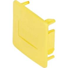 Legrand 50 stk. schutzkappe ep41 pvc gelb abdeckung 348577 kunststoff 41 mm
