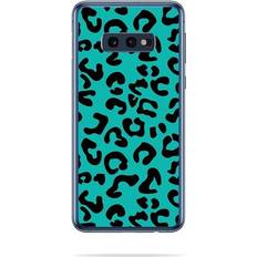 Turquoise Mobile Phone Cases MightySkins SAGS10E-Teal Leopard for Samsung Galaxy S10E Teal Leopard