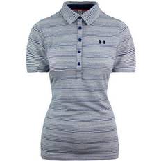 Under Armour Vrouw Polo's Under Armour HeatGear ShortSleeve Blue Womens Golf Polo Shirt 1272340 487