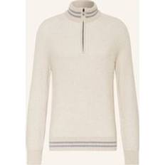 Olymp Herre Sweatere Olymp Troyer BEIGE/ GRAU